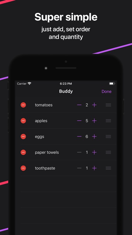 Buddy: Shopping List with AI
