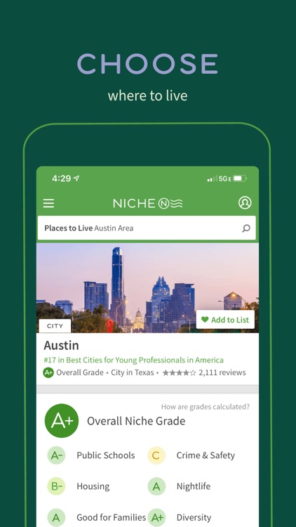 Niche: Colleges, K-12 & Places screenshot-6