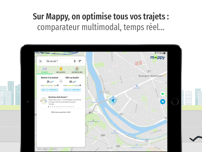 Mappy – Plan, Itinéraire, GPS