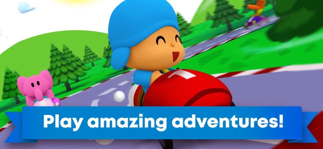 Pocoyo Racing: Car Chase Race(圖1)-速報App