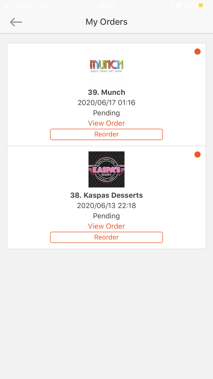 Order In Local