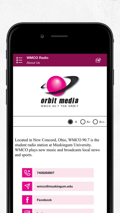 Radio WMCO screenshot 4