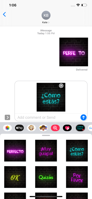 Neon talk for Spanish(圖2)-速報App