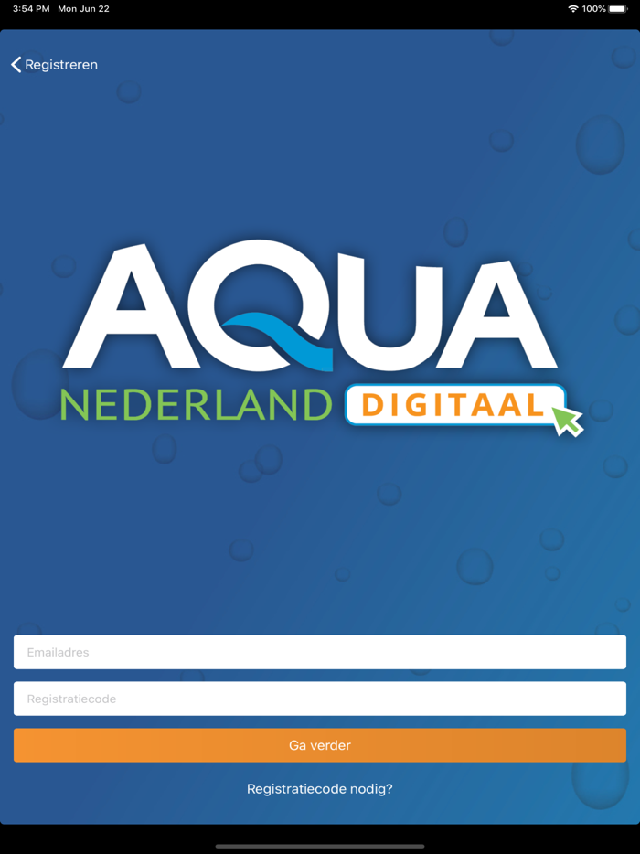 AQUA NEDERLAND DIGITAAL App