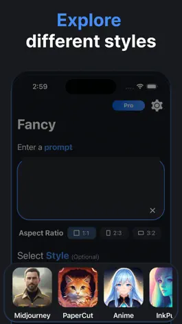 Game screenshot Fancy - AI Art Generator hack