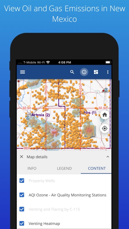 New Mexico Methane Map