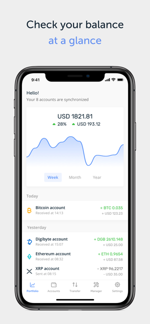 Ledger Live - crypto wallet