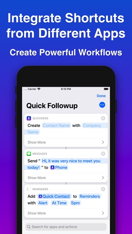 Quickness: Add Contacts screenshot-3