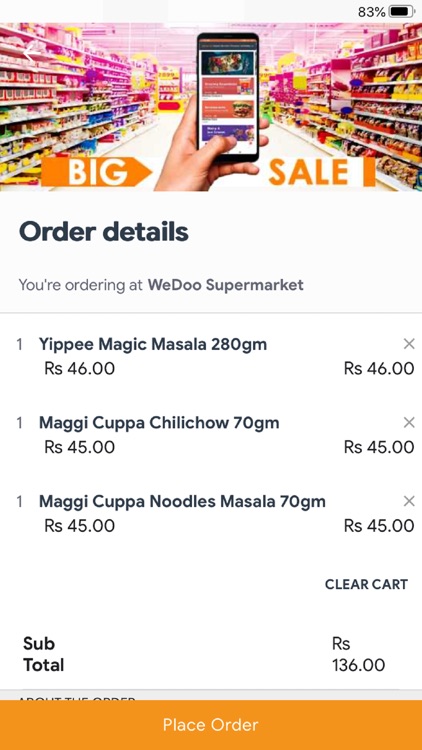 WeDoo - Online Food Delivery screenshot-5