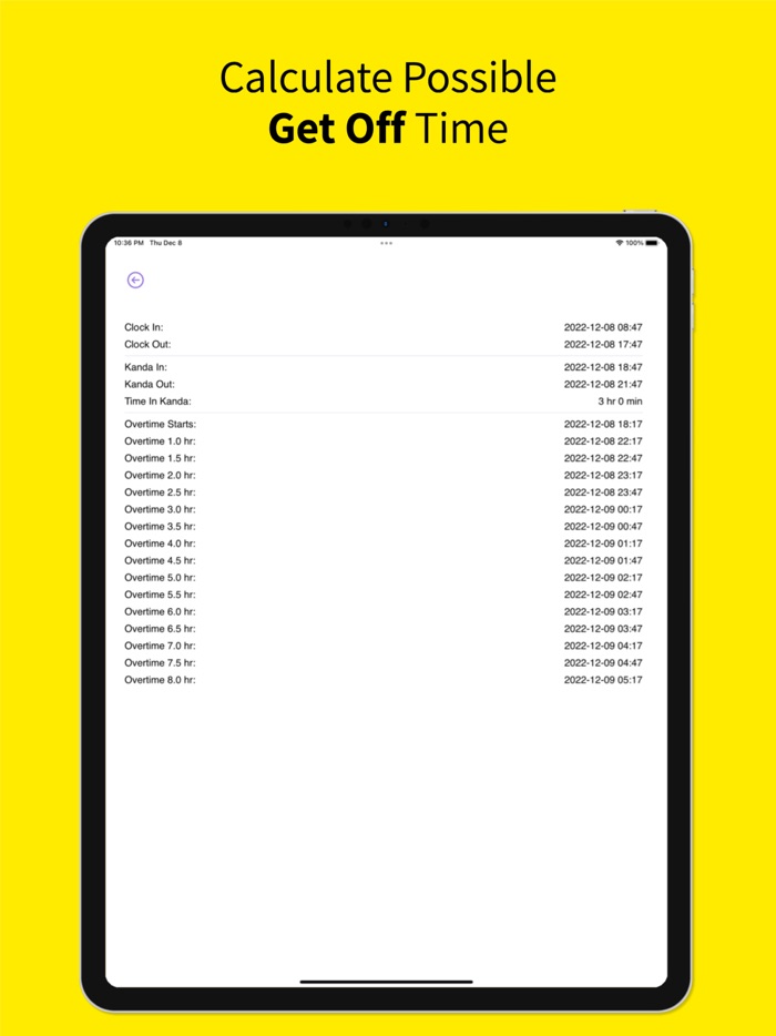 Bah-Soo Attendance Calculator