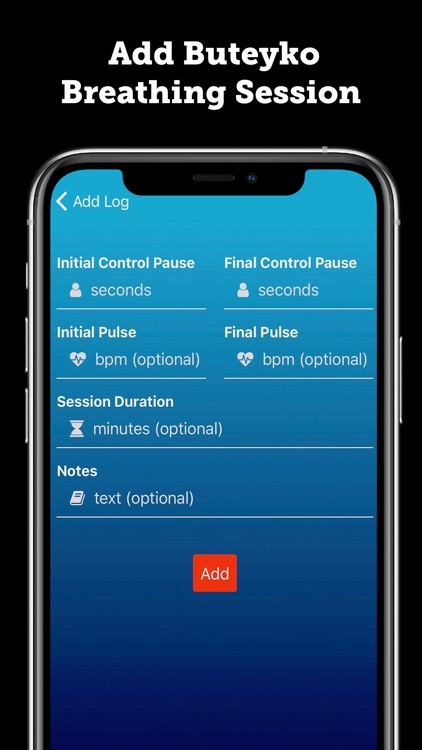 Buteyko Breathing Daily Log screenshot-3