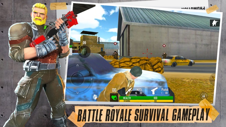 Fort Shooting Battle Royale 3D
