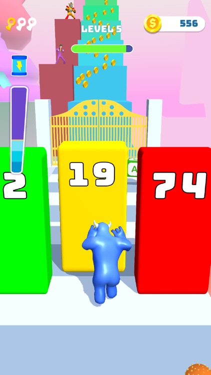 Blue Monster Run screenshot-3