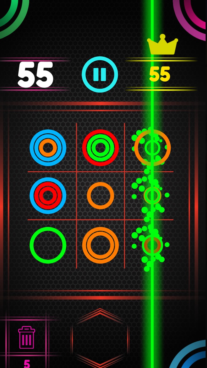 解决彩色环圈难题