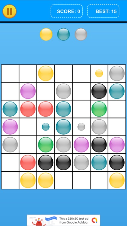 Color Lines - Brain game screenshot-3