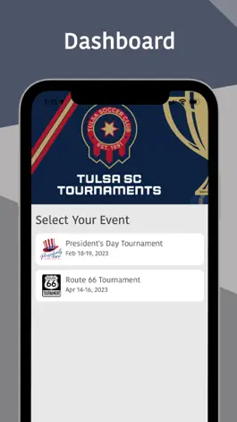 Game screenshot Tulsa SC Tournaments mod apk