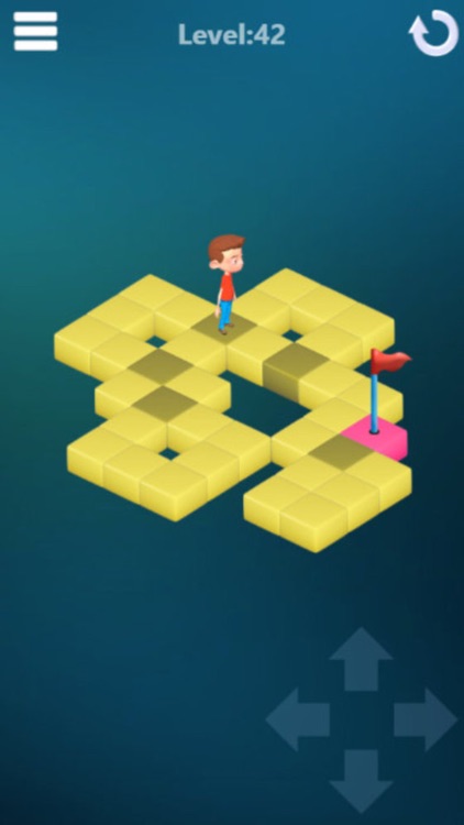 Isometric Puzzle: Find a way