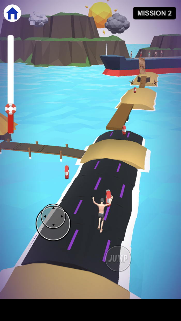 Tsunami Escape Rainbow