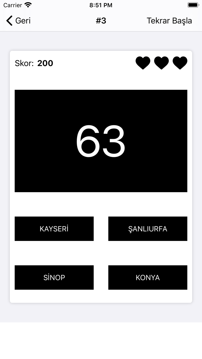 Türkiye Harita Oyunu