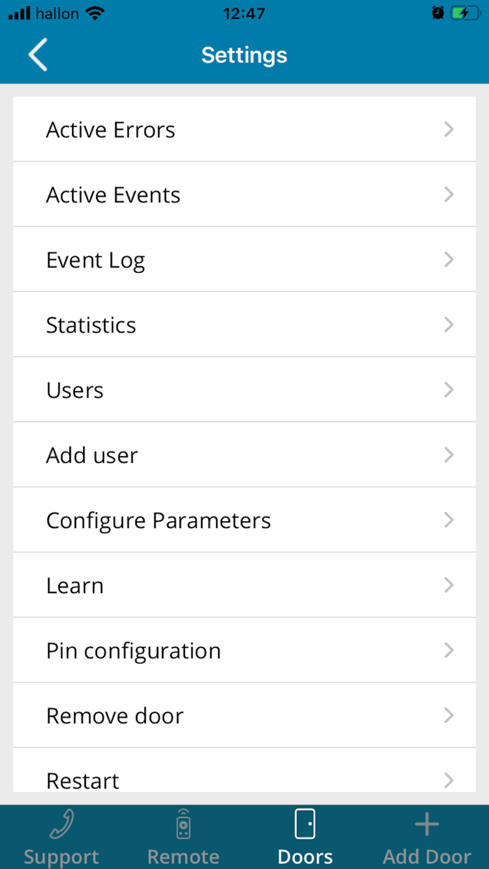 ASSA ABLOY Swing Door Mgr