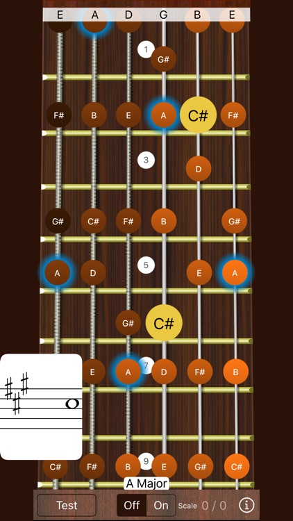 Guitar Sight Reading Trainer