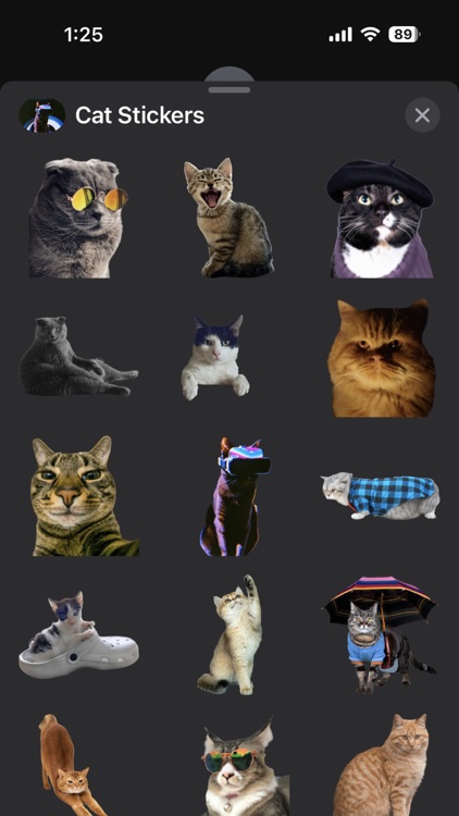 Cat Sticker Pack for Messages