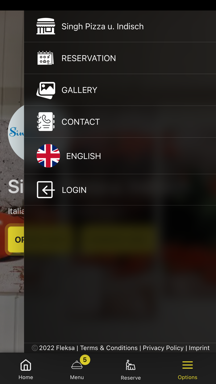 Singh Pizza u. Indisch