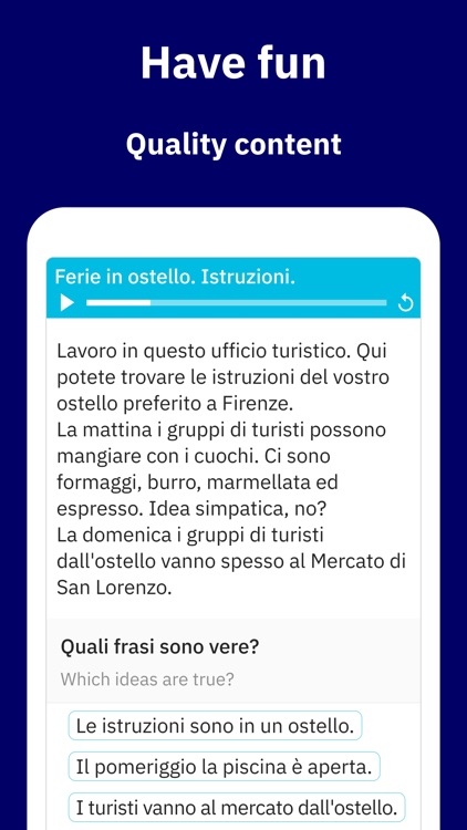 Learn Italian with Wlingua screenshot-4