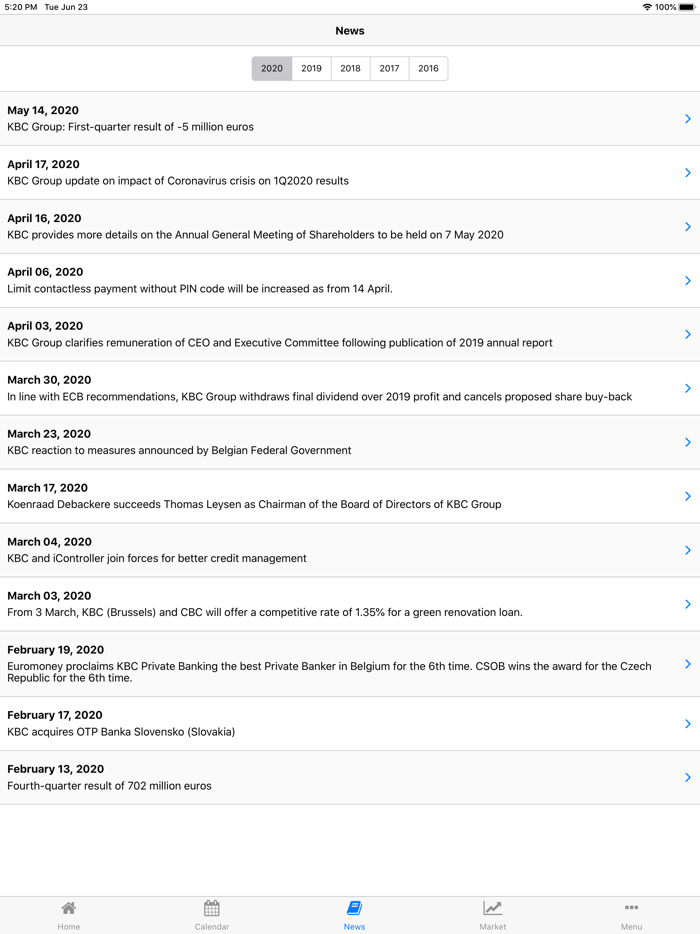 KBC Investor Relations