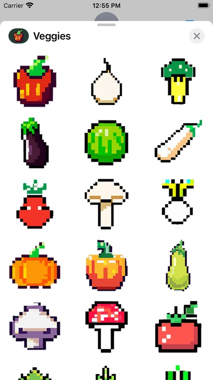 8 Bit Veggies