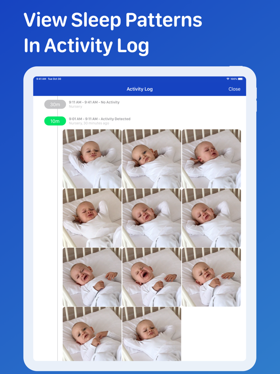 Cloud Baby Monitor ~ Unlimited Range Video Baby Monitor (Wi-Fi, 3G, LTE, Bluetooth) screenshot