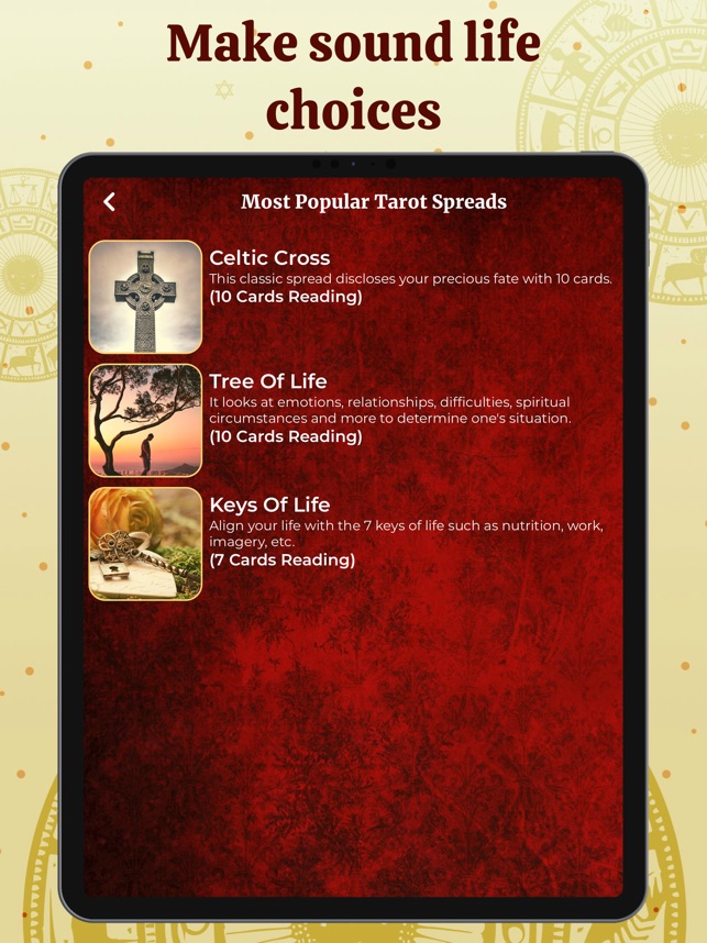 På forhånd kranium Klan Tarot Card Reading - Astrology on the App Store