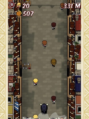 Bad San Fermin Bullrun Revenge, game for IOS