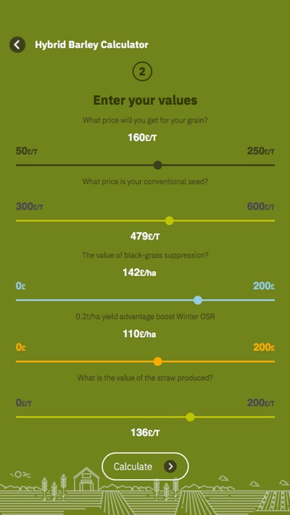 Hybrid Barley Cost Calculator