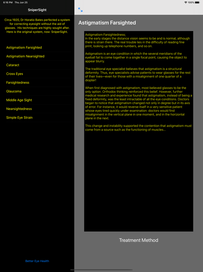 SniperSight Eye Exercises