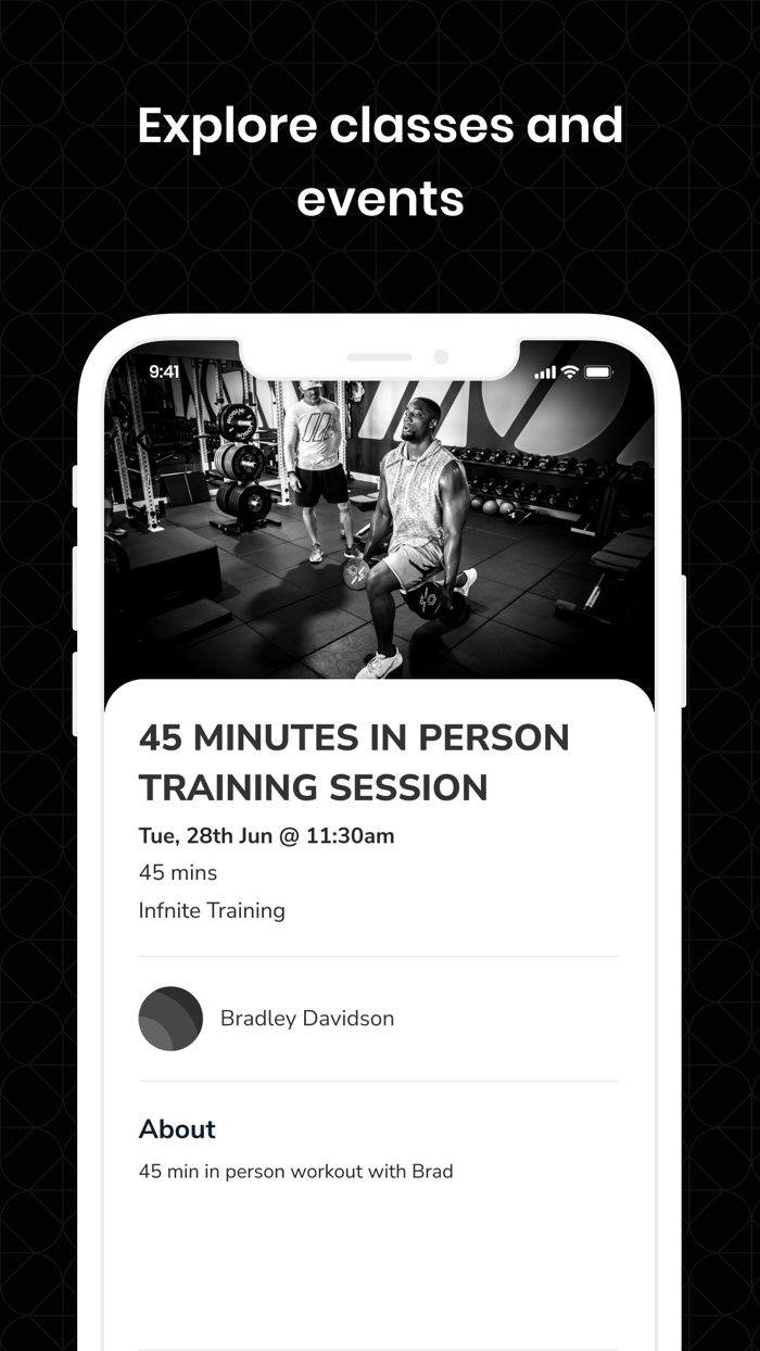 Brad Davidson Training
