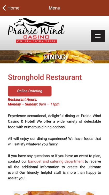 Prairie Wind Casino Restaurant screenshot-3