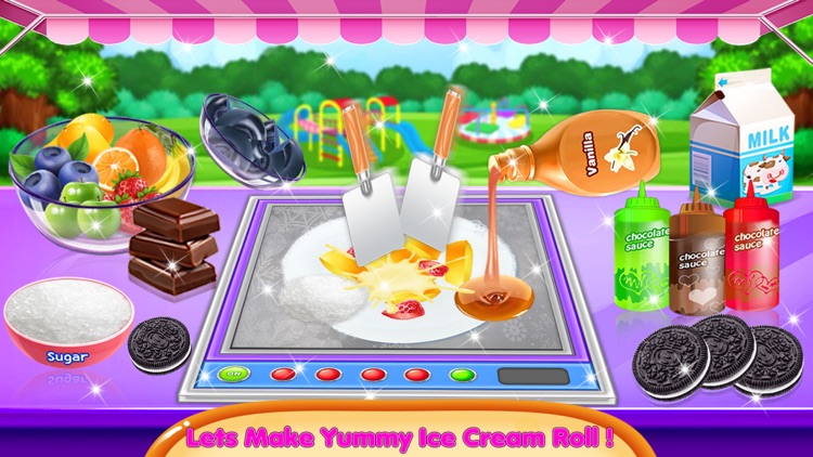 Ice Cream Roll and Sandwiches screenshot-5