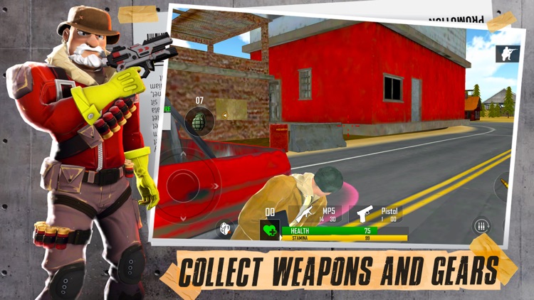 Fort Shooting Battle Royale 3D screenshot-3