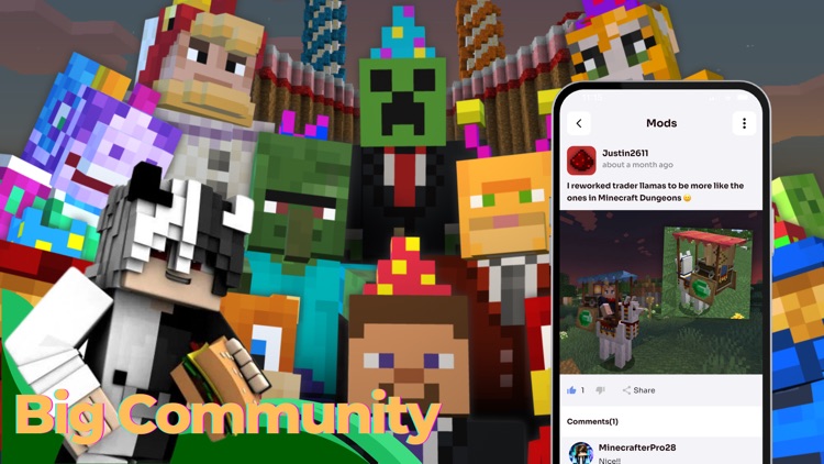 Mod Community for Minecraft PE