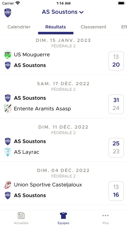 AS Soustons Rugby screenshot-3