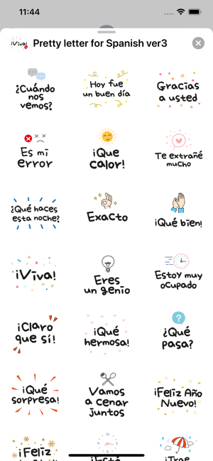 Pretty letter for Spanish ver3(圖3)-速報App