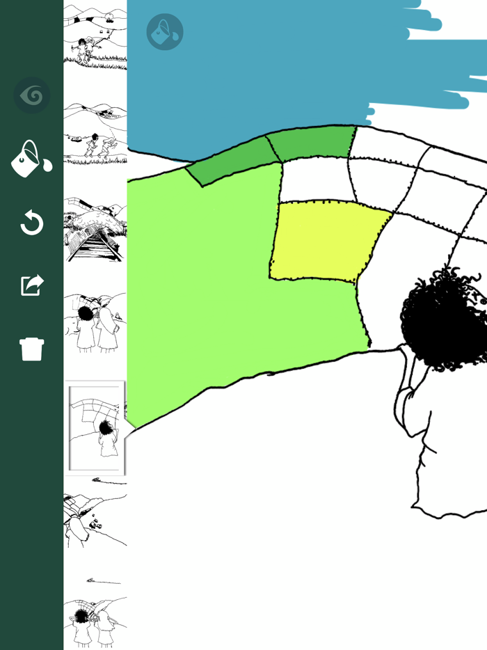 Milly, Molly and The Train