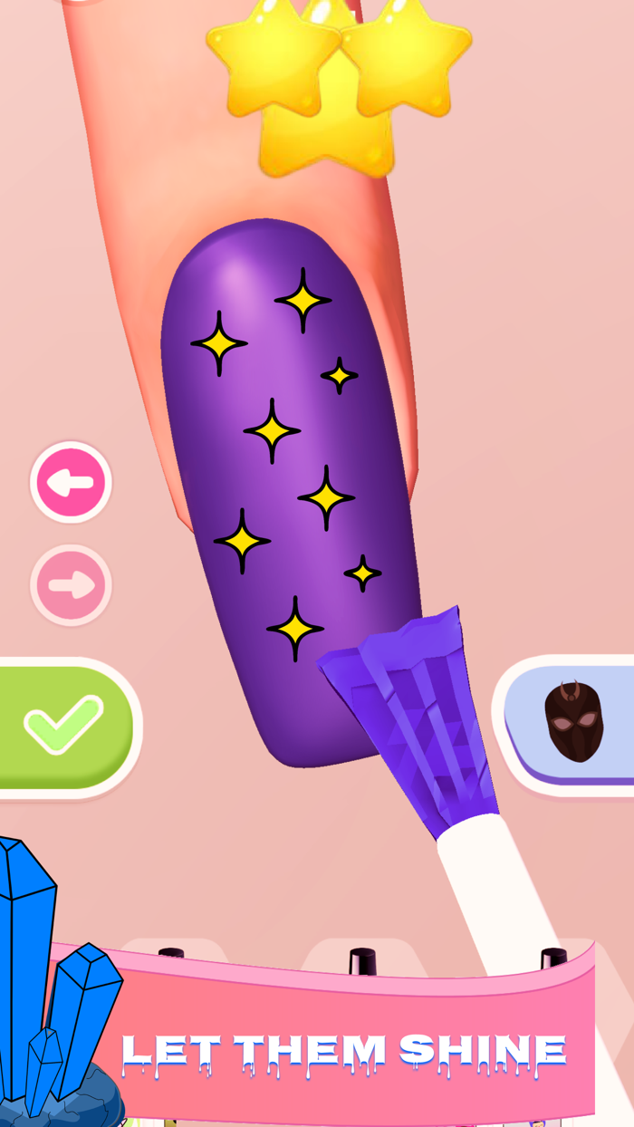 Nail Salon Barbi game 3D lol