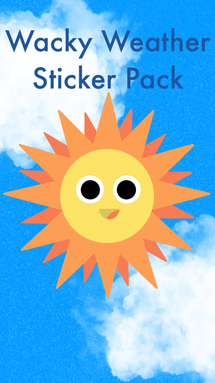 Wacky Weather Sticker Pack