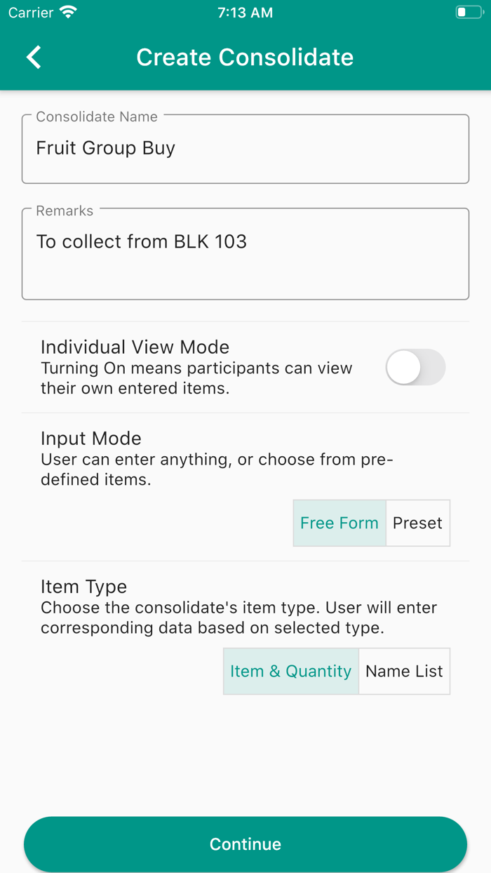我汇 - 线下收集、汇总