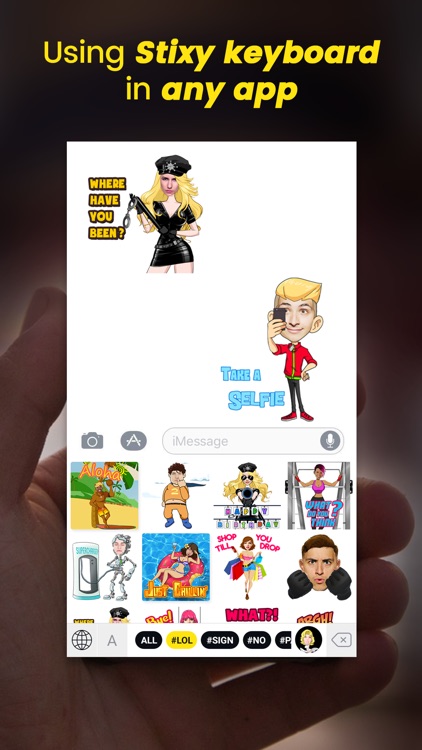 Stixy - Animated face stickers