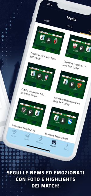 Virtus Entella Official App(圖5)-速報App