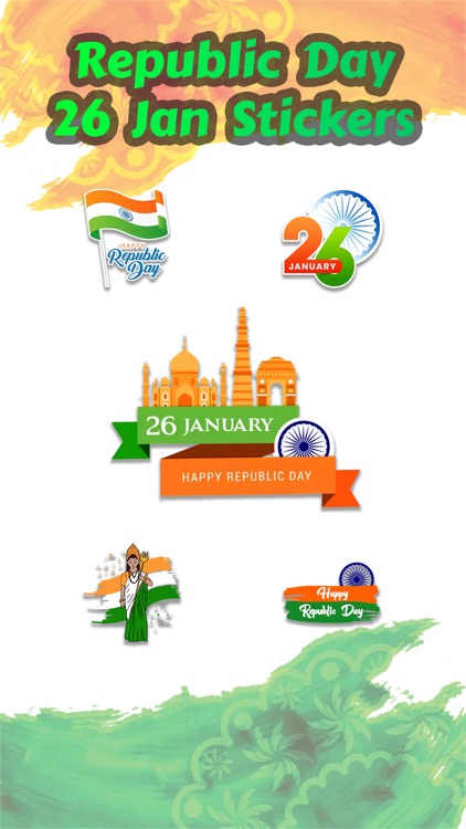 Republic Day India - WASticker