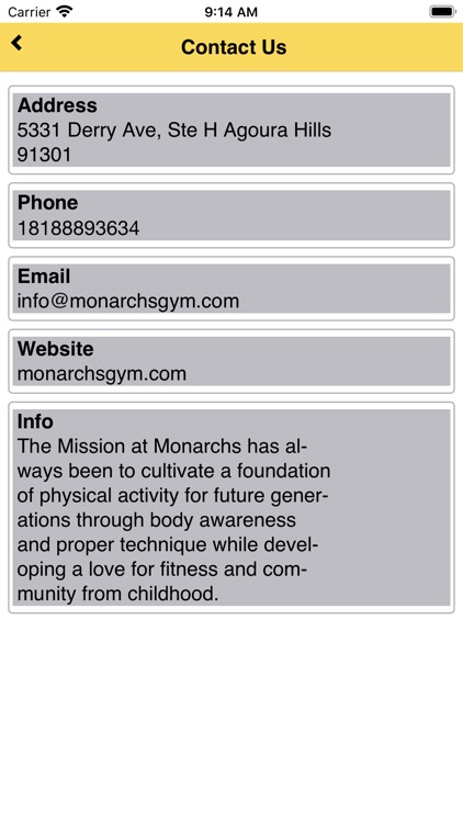 Monarchs Gymnastics Parkour